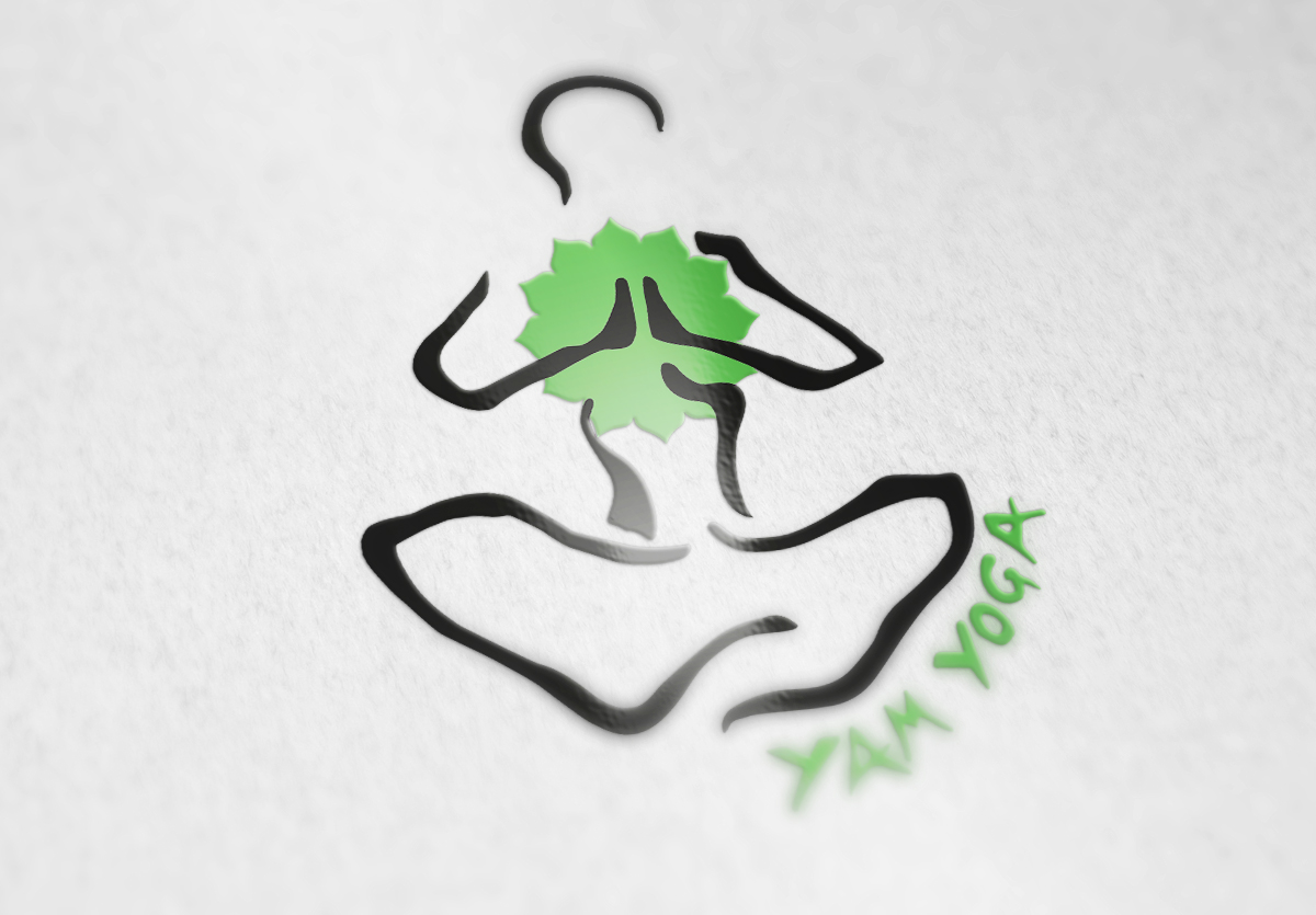 .Vectorisation du logo YamYoga 