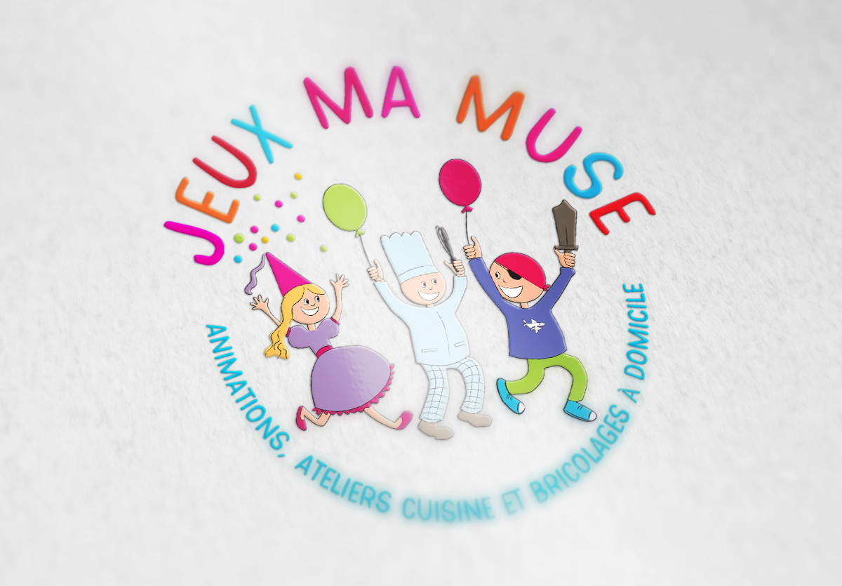.Vectorisation du logo Jeux Ma Muse 